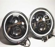 Фара 21213 LED (ближний/дальний) линза с поворотом к-т