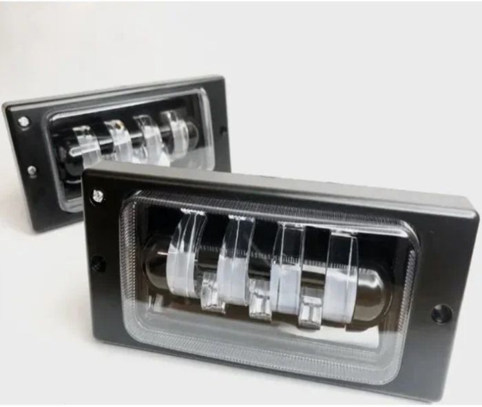 Фара противотуманная  2110 LED 7-полос 40W (с радиатором) белый