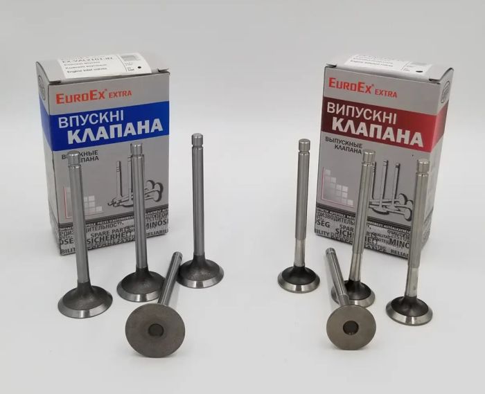 Клапана ВАЗ 2101-2107, 2121-2123 (к-т) "Euroex"