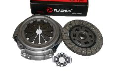 Комплект сцепления (корзина+диск+подшипник) 2108 "Flagmus"