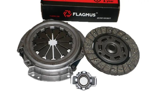 Комплект сцепления (корзина+диск+подшипник) 2108 "Flagmus"